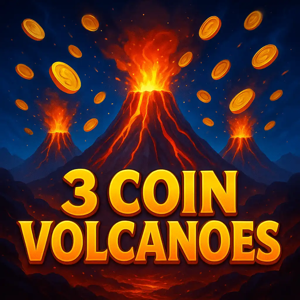 3 Coin Volcanoes